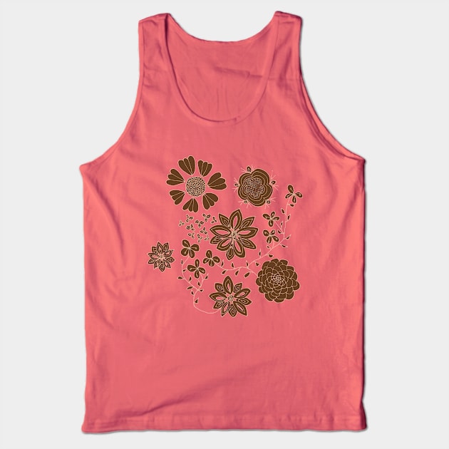 Free the Flowers Tank Top by artsandherbs